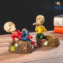 Load image into Gallery viewer, Skeleton Hemp Ashtray
