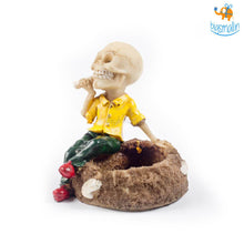 Load image into Gallery viewer, Skeleton Hemp Ashtray
