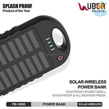 Load image into Gallery viewer, Solar Wireless Power Bank - 10000 mAh
