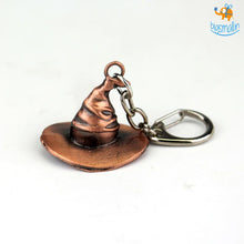 Load image into Gallery viewer, Sorting Hat Metallic Keychain - Harry Potter
