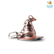 Load image into Gallery viewer, Sorting Hat Metallic Keychain - Harry Potter

