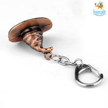 Load image into Gallery viewer, Sorting Hat Metallic Keychain - Harry Potter
