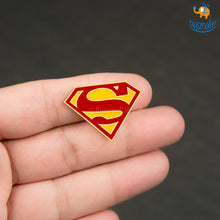 Load image into Gallery viewer, Superman Metallic Lapel Pin
