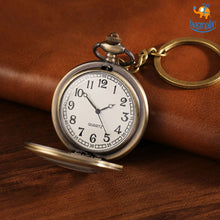 Load image into Gallery viewer, Superman Pocket Watch Keychain
