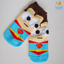 Load image into Gallery viewer, Superman Cartoon Socks
