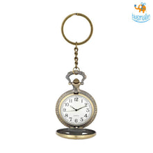 Load image into Gallery viewer, India Souvenir Pocket Watch Keychain
