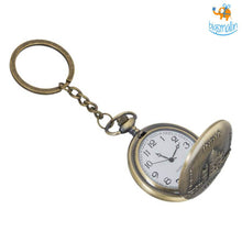 Load image into Gallery viewer, India Souvenir Pocket Watch Keychain
