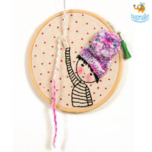 Load image into Gallery viewer, Take My Heart Embroidery Hoop Wall Art
