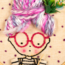 Load image into Gallery viewer, Take My Heart Embroidery Hoop Wall Art
