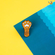 Load image into Gallery viewer, Talk To The Paw Lapel Pin

