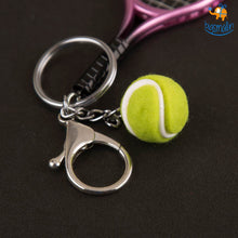 Load image into Gallery viewer, Mini Tennis Keychain
