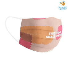 Load image into Gallery viewer, This Too Shall Pass Cotton Mask With Filter
