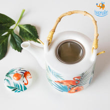 Load image into Gallery viewer, Tropical Teapot Mug Set - Set of 7
