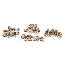 Load image into Gallery viewer, U-Fidgets Vehicles Puzzle - Set of 4

