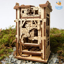 Load image into Gallery viewer, Ugears Archballista Tower Mechanical Model
