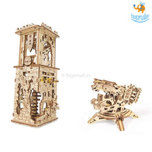 Load image into Gallery viewer, Ugears Archballista Tower Mechanical Model

