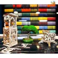 Load image into Gallery viewer, Ugears Archballista Tower Mechanical Model
