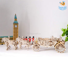 Load image into Gallery viewer, Ugears Royal Carriage Mechanical Model

