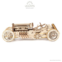 Load image into Gallery viewer, Ugears U-9 Grand Prix Car Mechanical Puzzle
