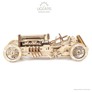 Ugears U-9 Grand Prix Car Mechanical Puzzle