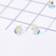 Load image into Gallery viewer, Unicorn Crystal Earring Studs
