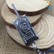 Load image into Gallery viewer, WoT Tank Metallic Keychain
