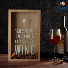 Load image into Gallery viewer, Wine Cork Shadow Box
