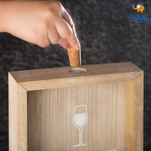 Load image into Gallery viewer, Wine Cork Shadow Box
