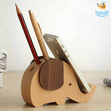 Load image into Gallery viewer, Wooden Elly Desktop Organizer
