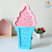 Load image into Gallery viewer, Wooden Ice Cream Lamp
