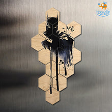 Load image into Gallery viewer, Wooden Batman Puzzle Fridge Magnets - Set Of 15
