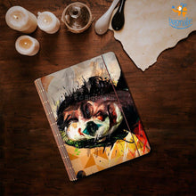 Load image into Gallery viewer, Joker Wooden Binder With Elastic Strap
