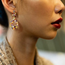 Load image into Gallery viewer, Royal Dream Semi-Precious Earrings

