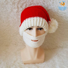 Load image into Gallery viewer, Santa Claus Beard Hat
